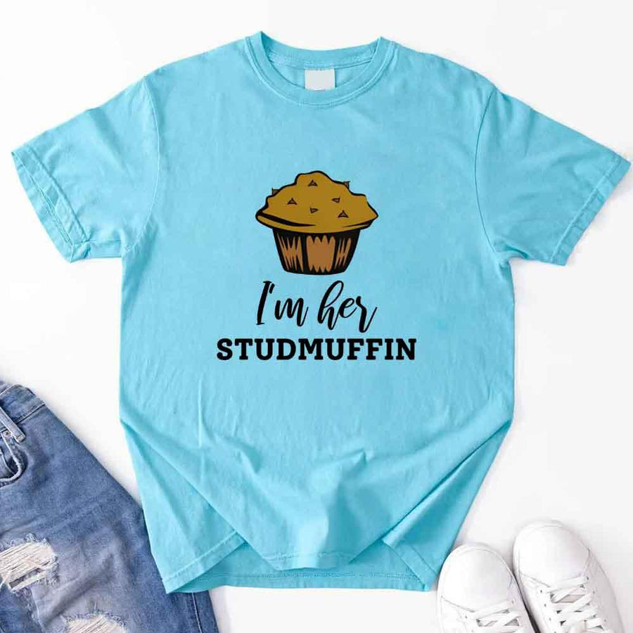 Camiseta de pareja de cupcakes
