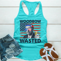 Get party-ready this Independence Day with the Woodrow Wasted tank – a funny patriotic top for summer fun.
Tahiti Blue