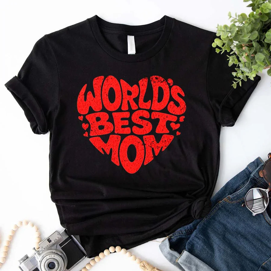 World's Best Mom T-Shirts – Cute, Funny & Stylish Designs for Super Moms 2