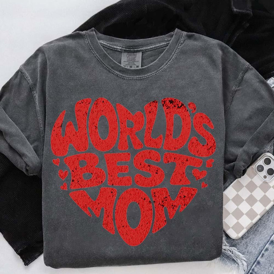 World's Best Mom T-Shirts – Cute, Funny & Stylish Designs for Super Moms 4