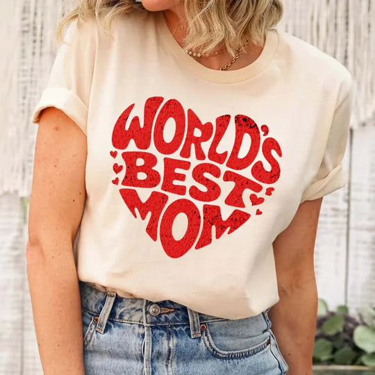 Camisetas de la Mejor Mamá del Mundo: Diseños lindos, divertidos y con estilo para supermamás