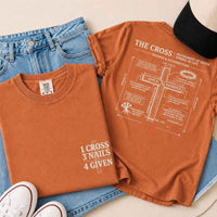 The Cross Comfort Colors - Christian Faith Graphic Tee