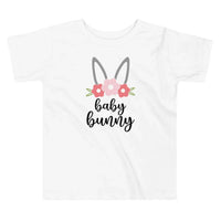 Baby Bunny Flowers Toddler Tee