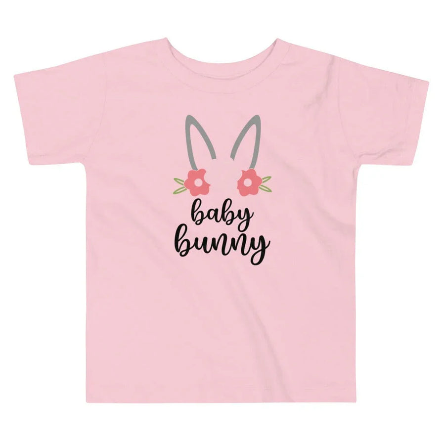 Baby Bunny Flowers Toddler Tee