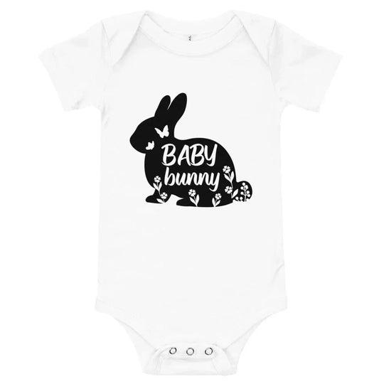 Baby Bunny Hare Baby Onesie