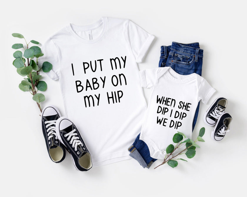 Baby On Hip Onesie