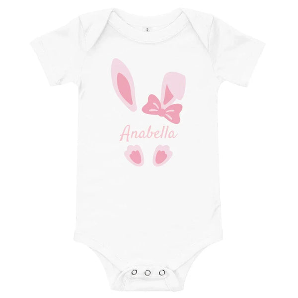 Bunny Personalized Baby Onesie