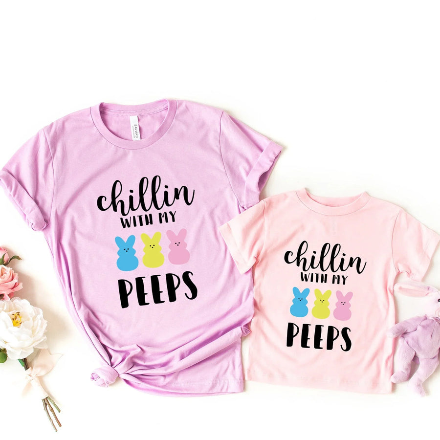 Chillin With My Peeps Tee