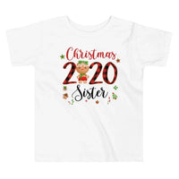 Christmas 2020 Sister Toddler Tee