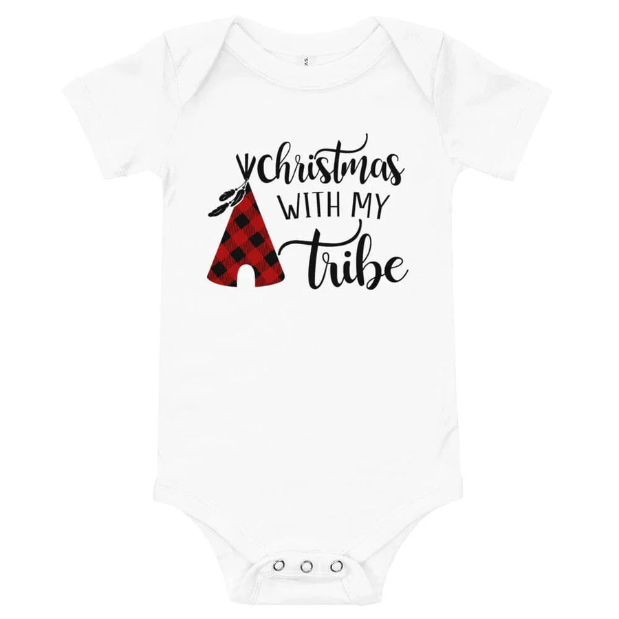 Christmas With My Tribe Onesie