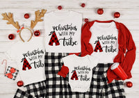 Christmas With My Tribe Toddler Tee