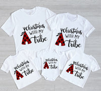 Christmas With My Tribe Toddler Tee