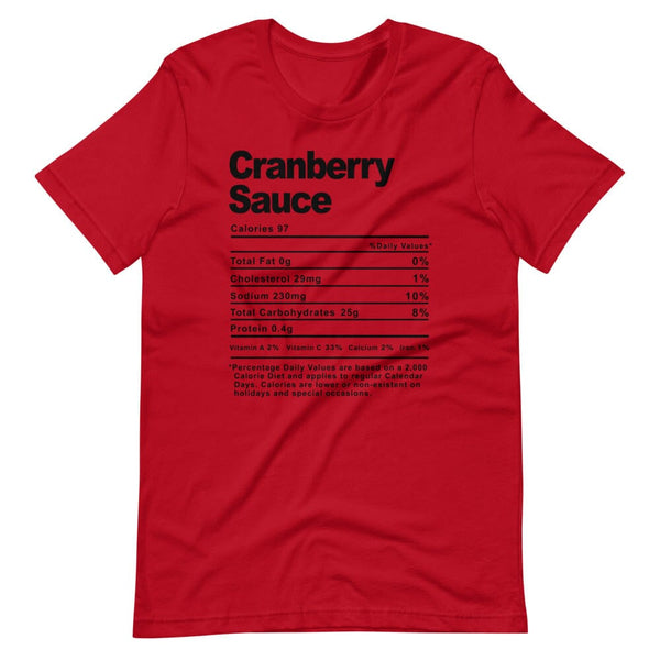 Cranberry Sauce Thanksgiving Tee