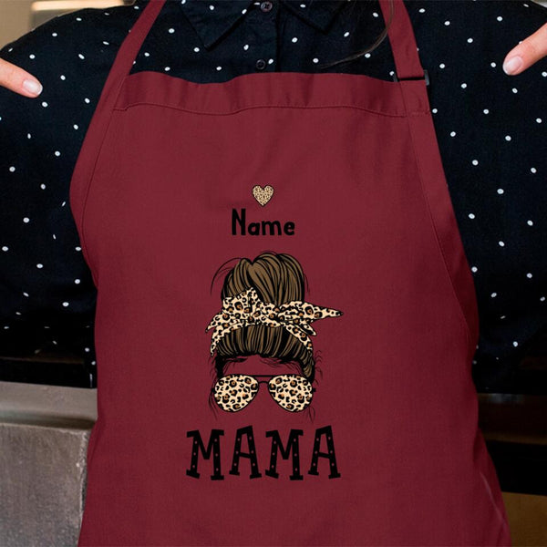 Mama and Kids (Messy) Personalized Apron