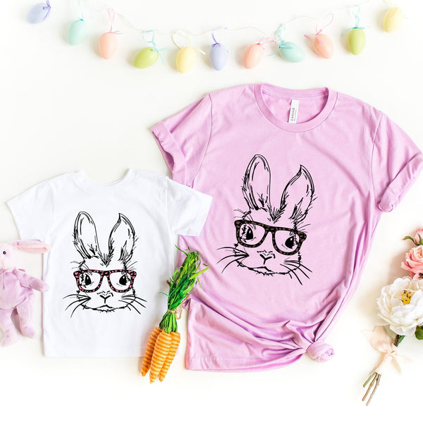 Easter Bunny Tee - Mom and Daughter Easter Tee