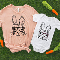 Easter Bunny Tee - Mom and Daughter Easter Tee