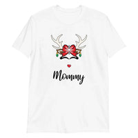Family Christmas  Deer Mommy Tee