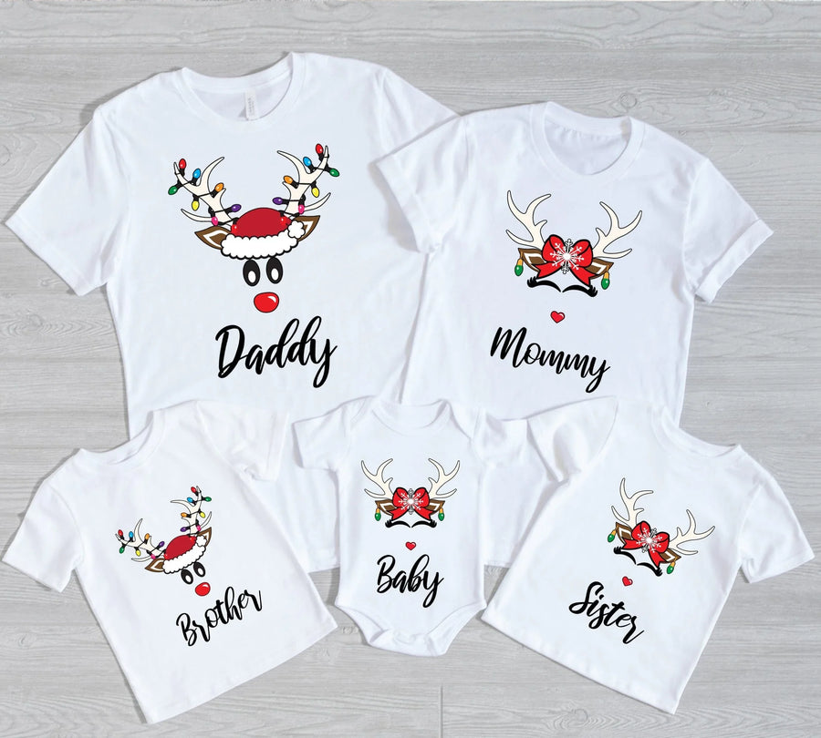 Family Deer Mommy Tee
