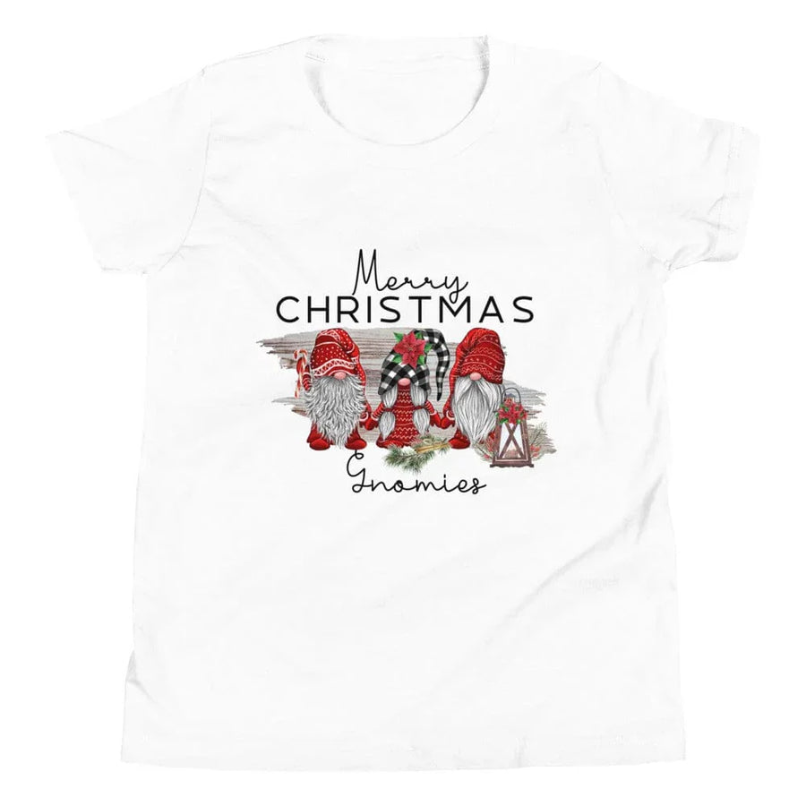 Gnome Family Christmas Youth Tee