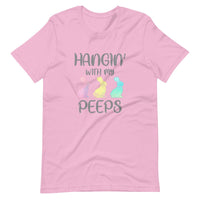 Hangin With My Peeps Mom Pink Tee