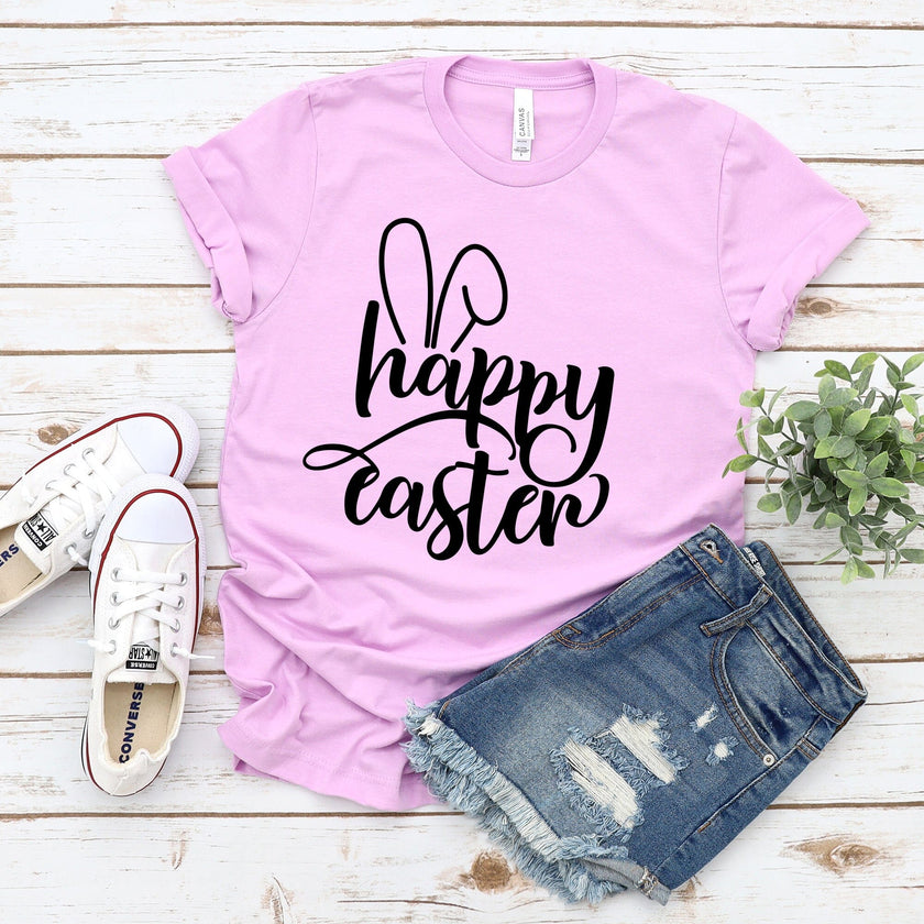 Happy Easter Bunny Ears T-Shirt