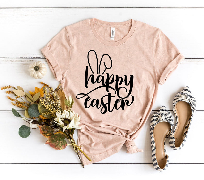 Happy Easter Bunny Ears T-Shirt