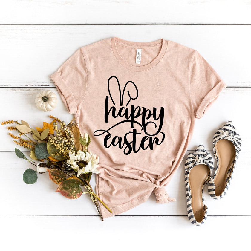 Happy Easter Bunny Ears T-Shirt