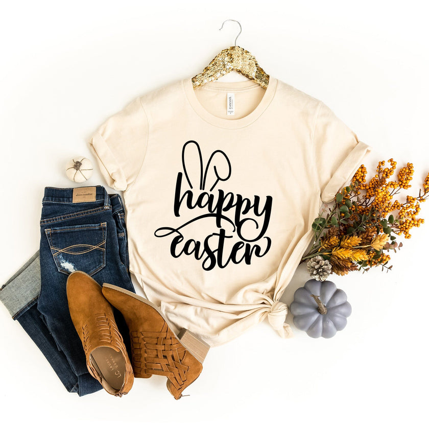 Happy Easter Bunny Ears T-Shirt