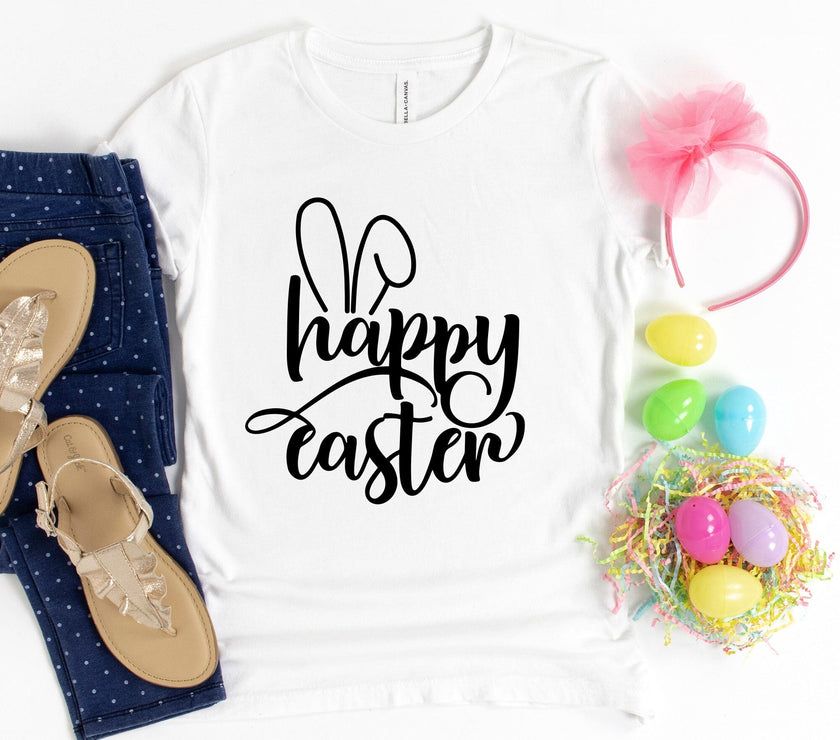 Happy Easter Bunny Ears T-Shirt