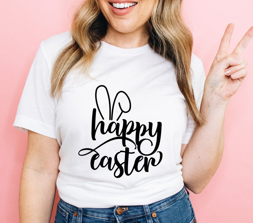 Happy Easter Bunny Ears T-Shirt