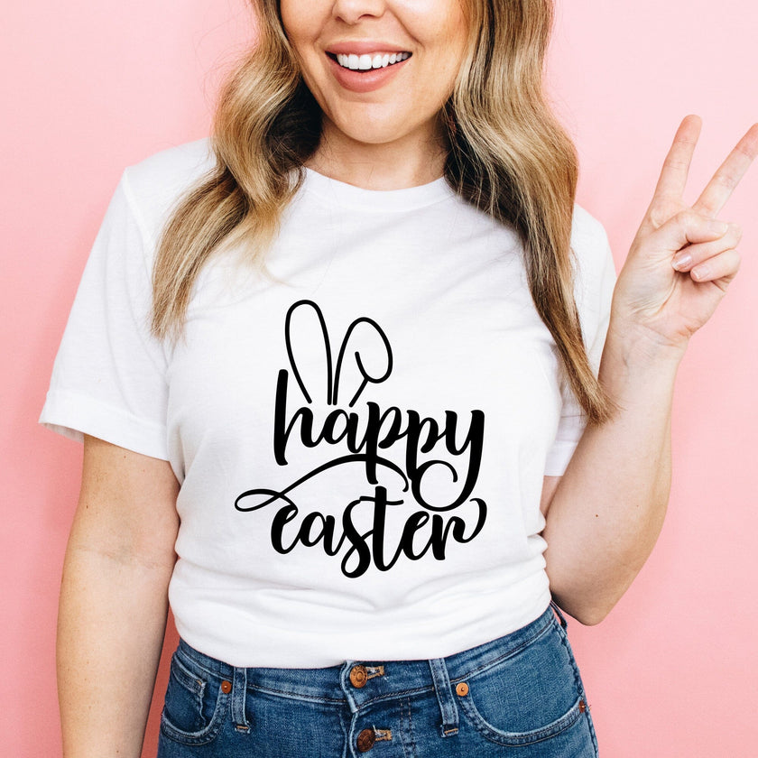 Happy Easter Bunny Ears T-Shirt