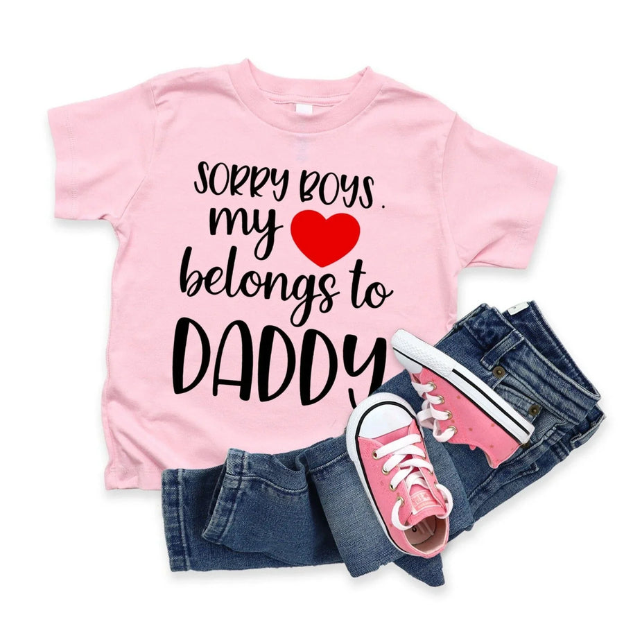 Heart Belongs To Daddy Onesie