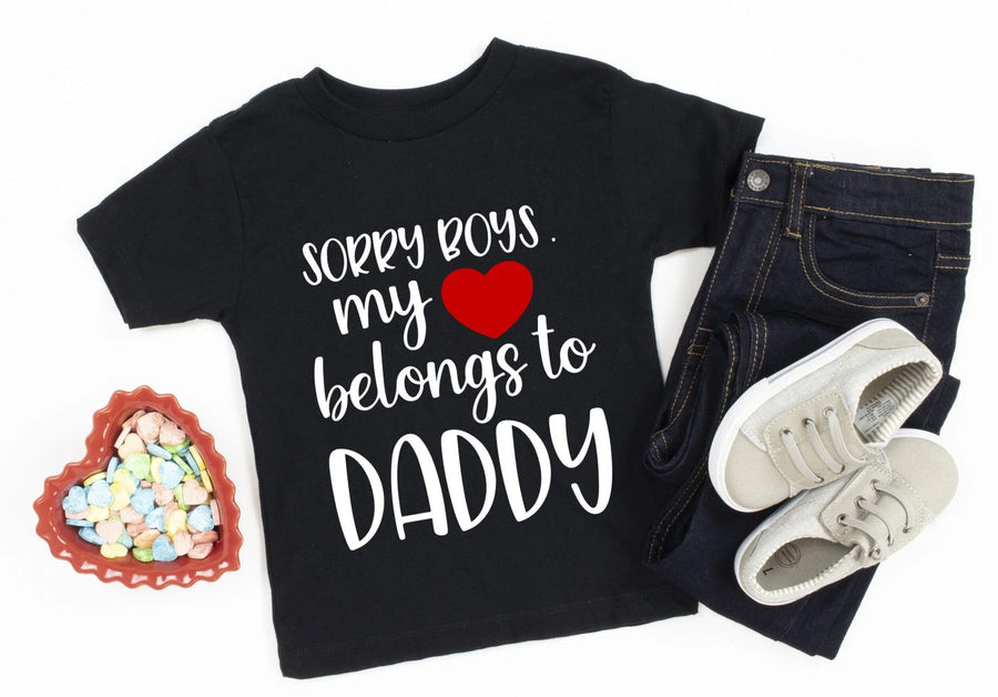 Heart Belongs To Daddy Onesie