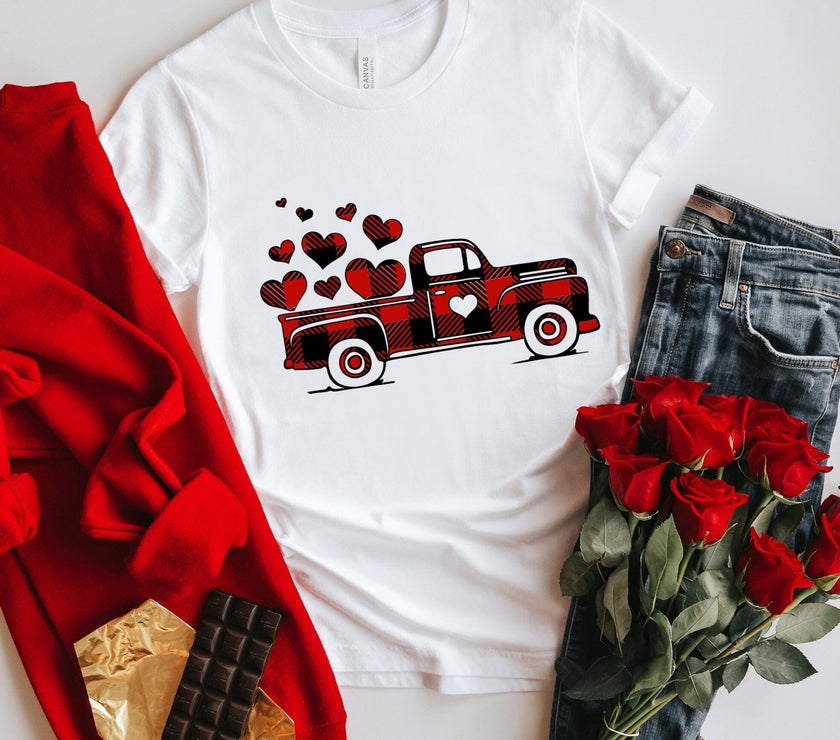 Heart Buffalo Truck Tee