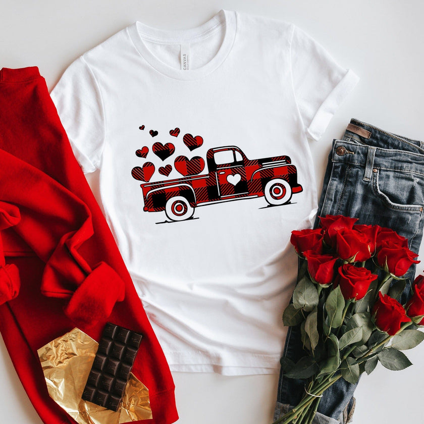 Heart Buffalo Truck Tee