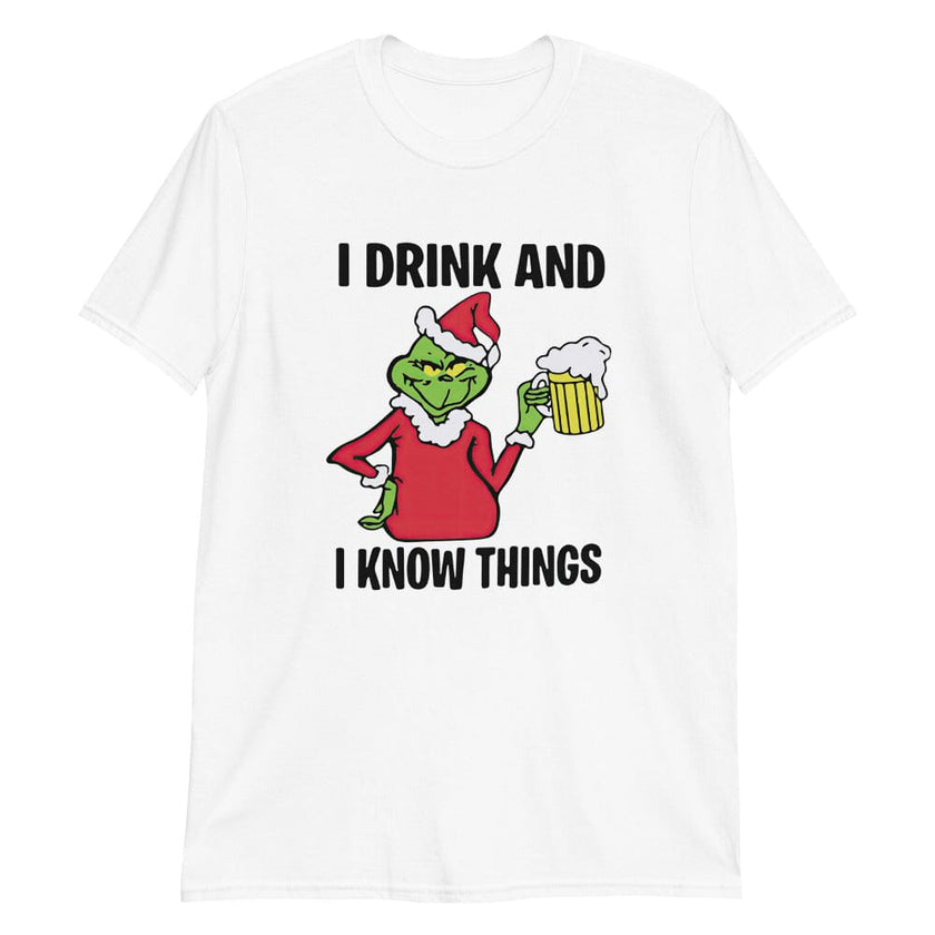 I Drink & I Know Things Christmas  Tee