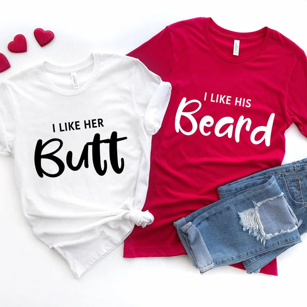 I Like His Beard Tee