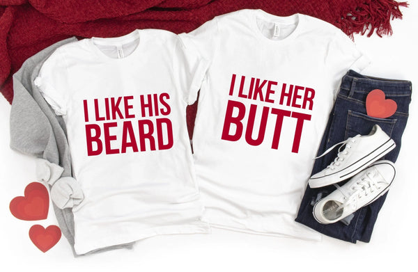 I Like His Beard Tee