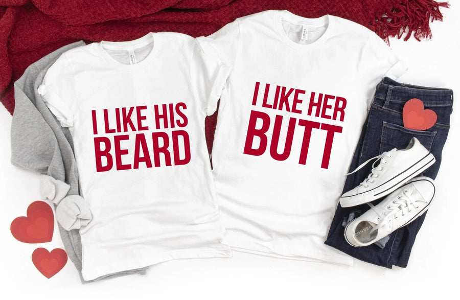 I Like His Beard Tee