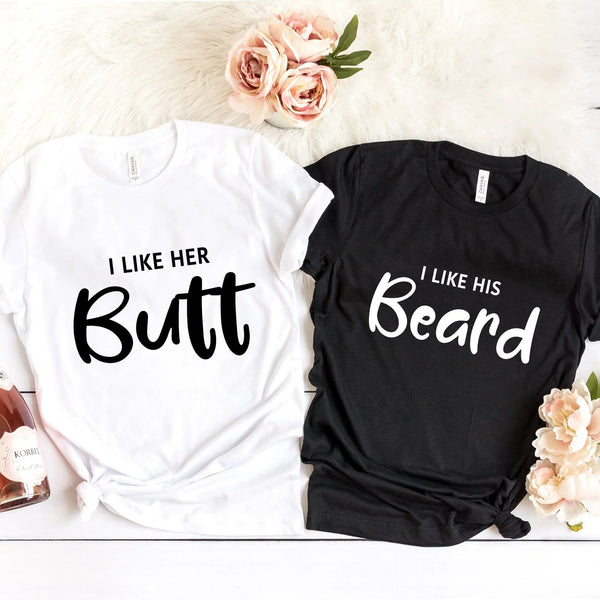 I Like His Beard Tee