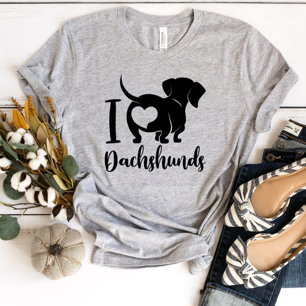 I Love Dachshunds Tee