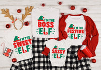 I'm The Boss Elf Tee