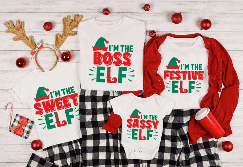 I'm The Boss Elf Toddler Tee