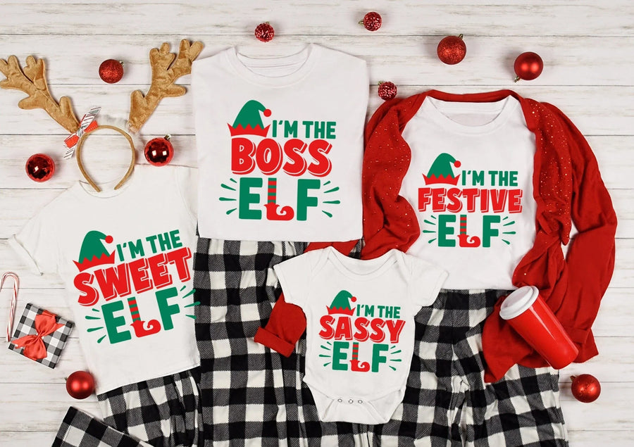 I'm The Boss Elf Youth Tee