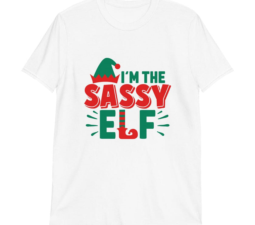 I'm The Sassy Elf Christmas Tee