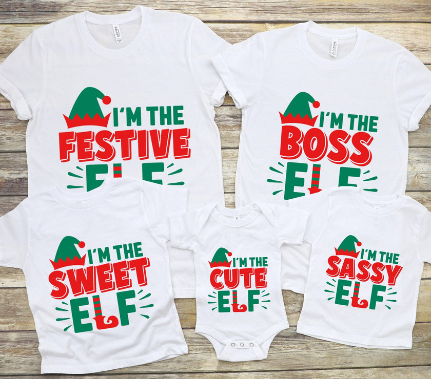 I'm The Sassy Elf Tee