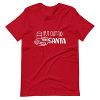 I Put Out For Santa  Red Tee
