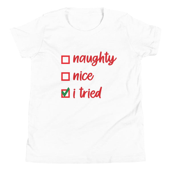 I Tried Checklist Youth Tee