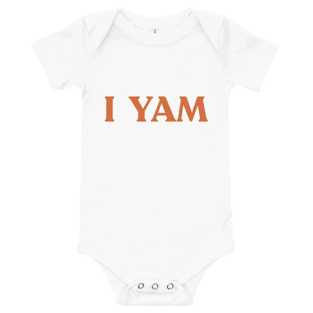 I Yam Baby Onesie