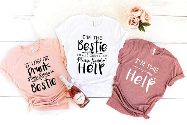 If Lost or Drunk Please Return To Bestie Tee